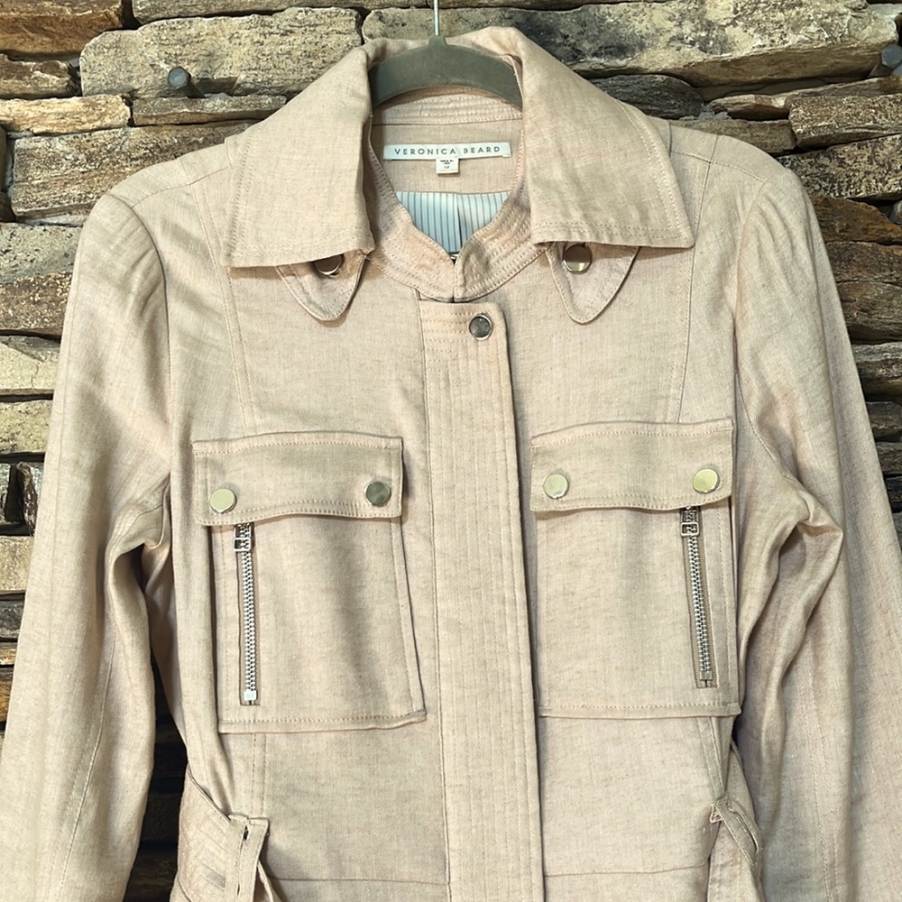 Unique Veronica Beard Moto style jacket - Picture 2 of 8